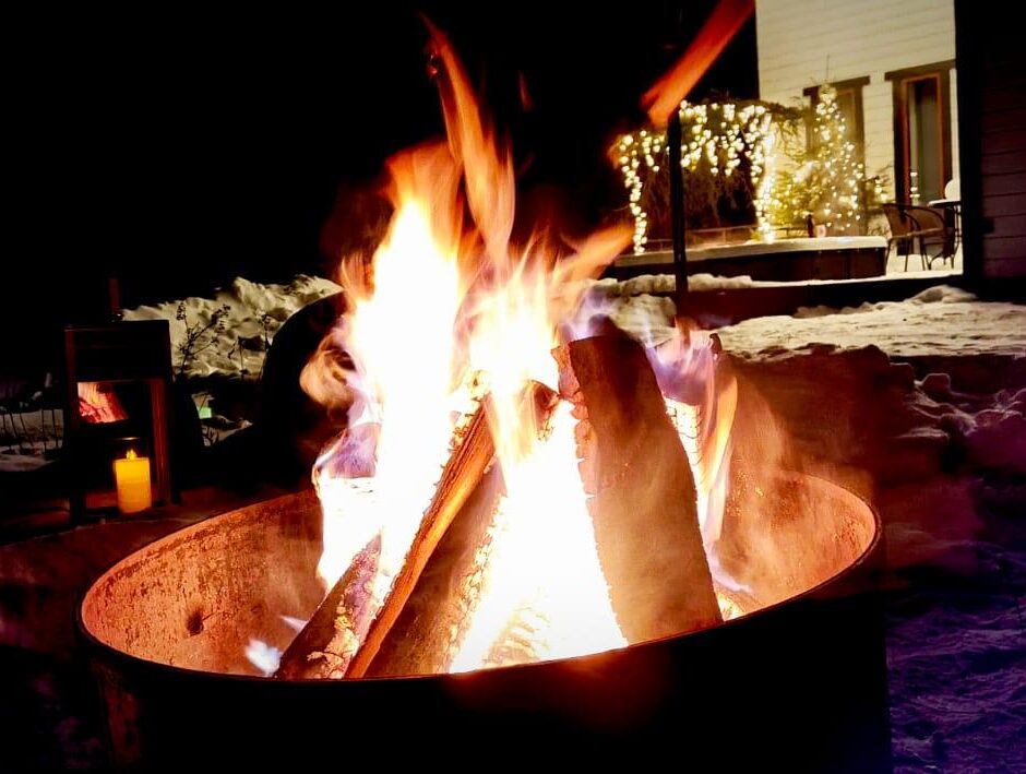 imeline talv Lõuna-Eestis puhkemajas Red Room