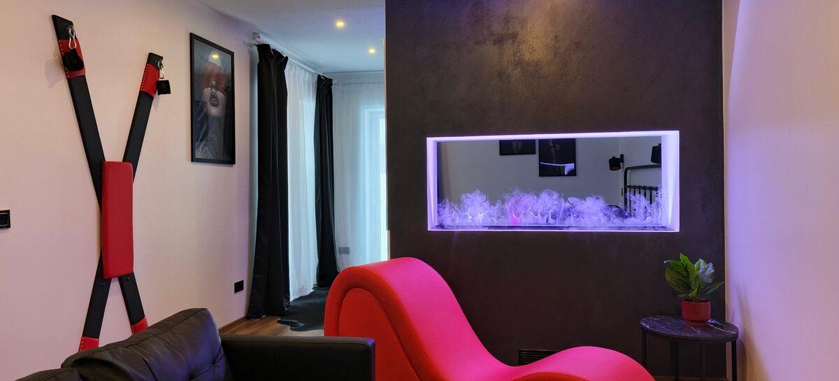 red room puhkemaja elutuba